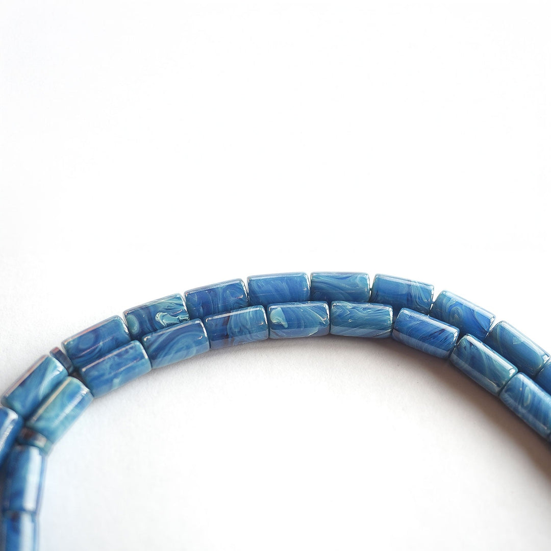 Pressed Amber Faceted-Cut Tasbeeh - WATD207