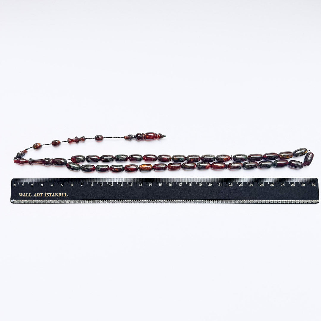 Capsule Cut Catalin Tasbeeh – WATD274