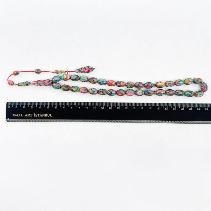 Handcrafted French Galalith Tasbeeh – WATD298