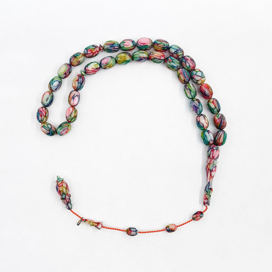 Handcrafted French Galalith Tasbeeh – WATD298