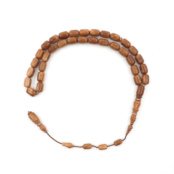 Mastercrafted Capsule Cut Kuka Wood Tasbeeh – WATD366
