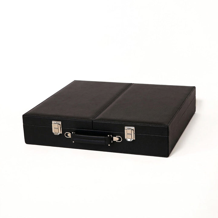 Exclusive Leather-Covered Wooden Tasbeeh Case (For up to 31 Tasbeehs) – WATD380