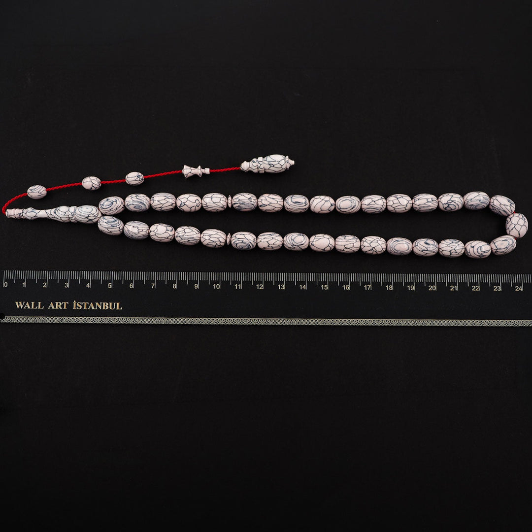 Handcrafted French Galalith Tasbeeh – WATD408