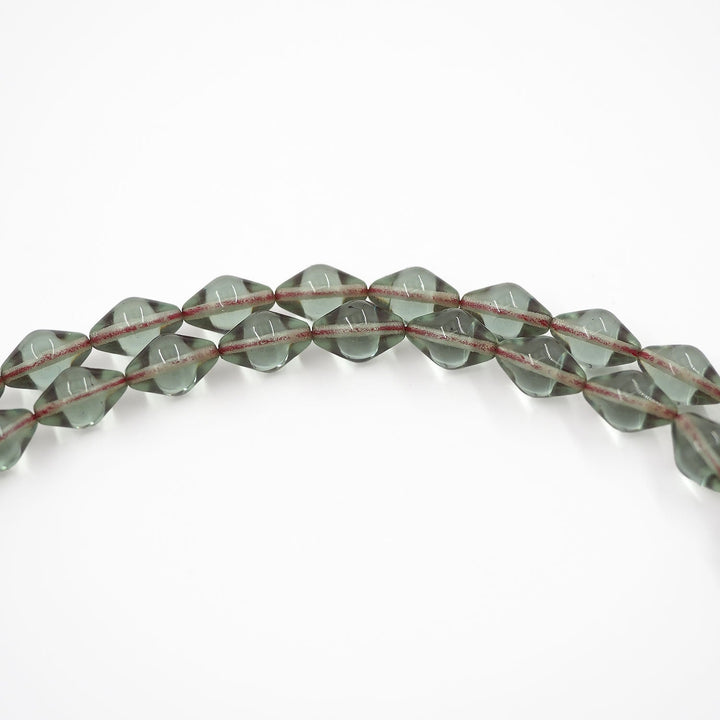 Handcrafted Tapered Oval Cut Fire Amber Tasbeeh - WATD445