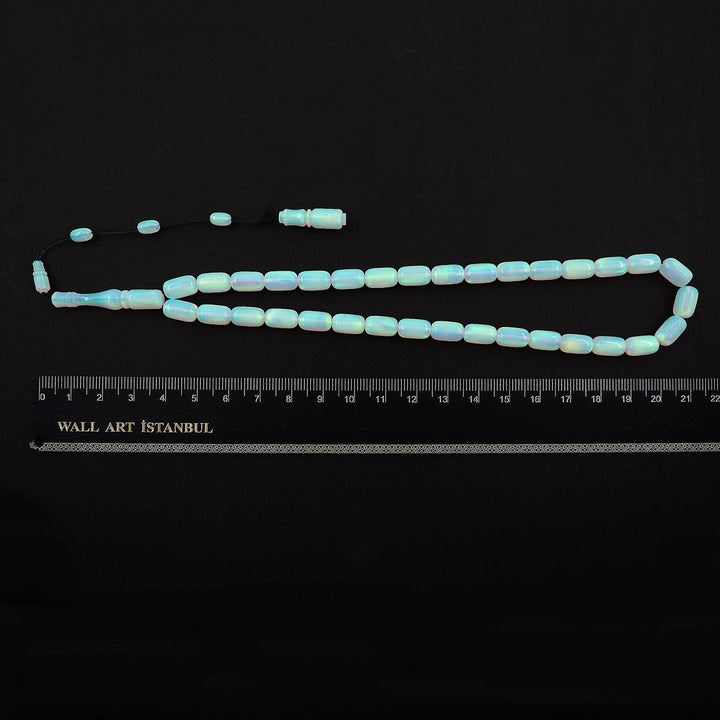 Capsule Cut Opal Tasbeeh – WATD523
