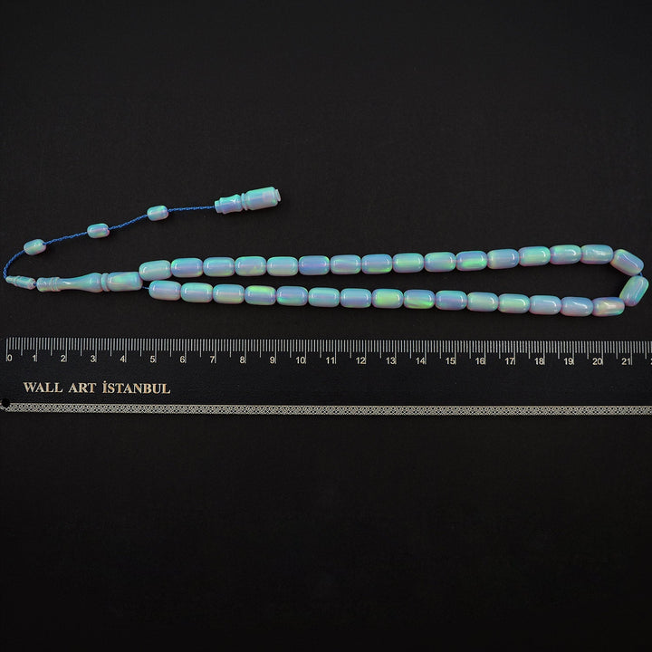 Capsule Cut Opal Tasbeeh – WATD524