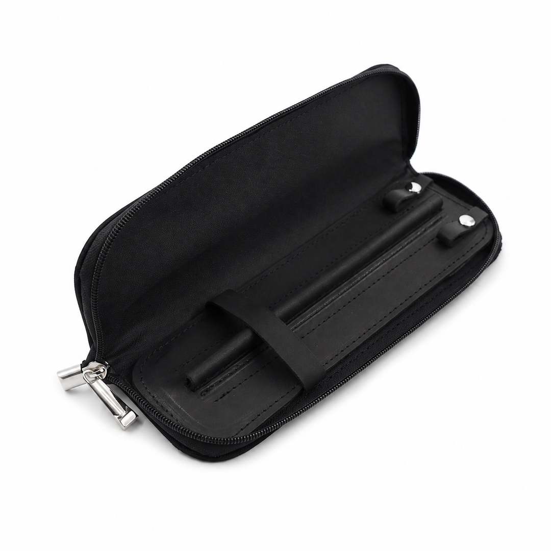 Black Leather Tasbeeh Bag – WATD533