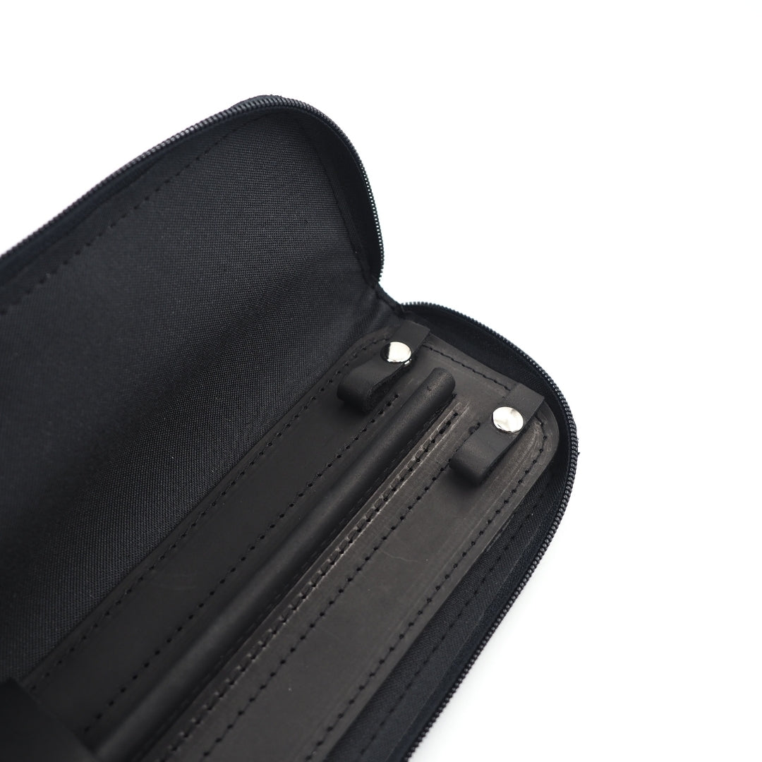 Black Leather Tasbeeh Bag – WATD533