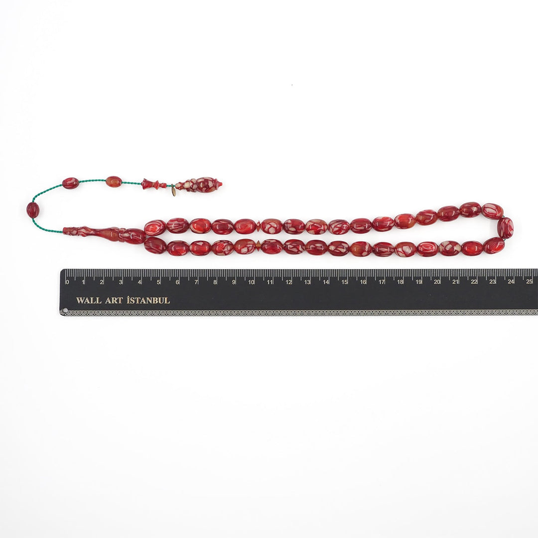 Handcrafted French Galalith Tasbeeh – WATD543
