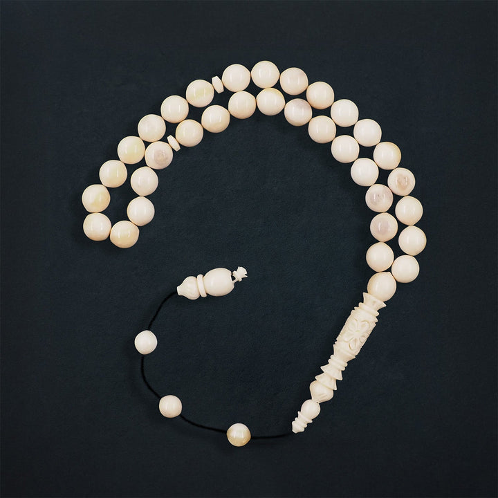 Sphere Cut Camel Bone Tasbeeh - WATD657