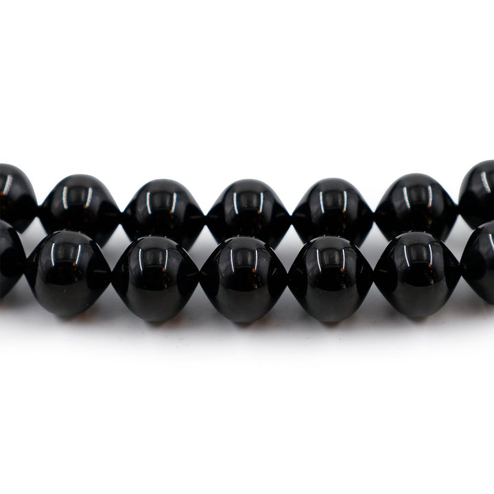 Original Erzurum Oltu Stone Jawshan Prayer Inscribed Mastercrafted Hand-Engraved Silver Imame Bead Tasbeeh – WATD687
