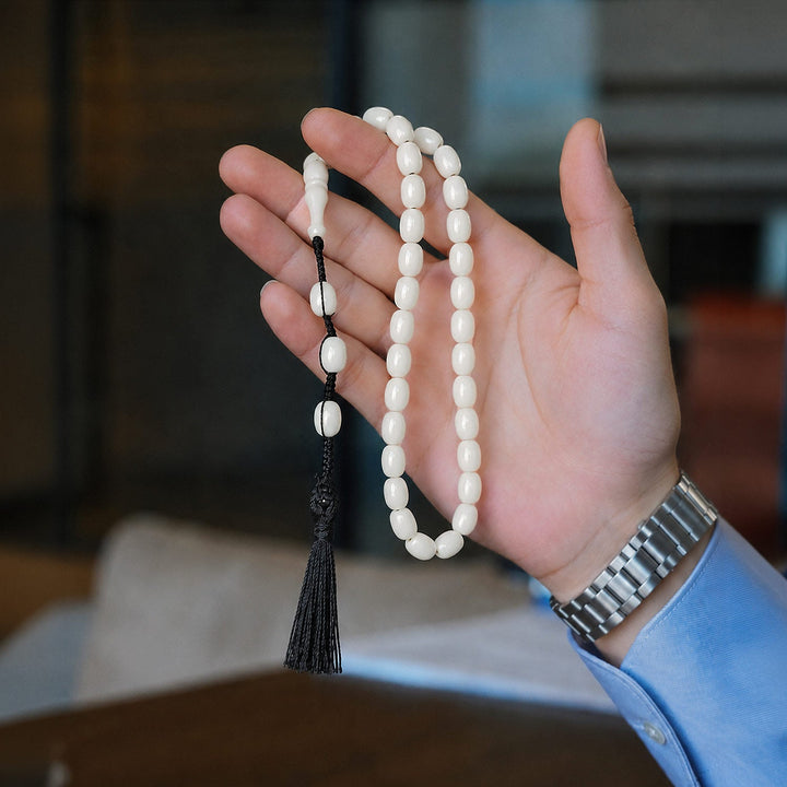 Handcrafted French Galalith Tasbeeh – WATD712