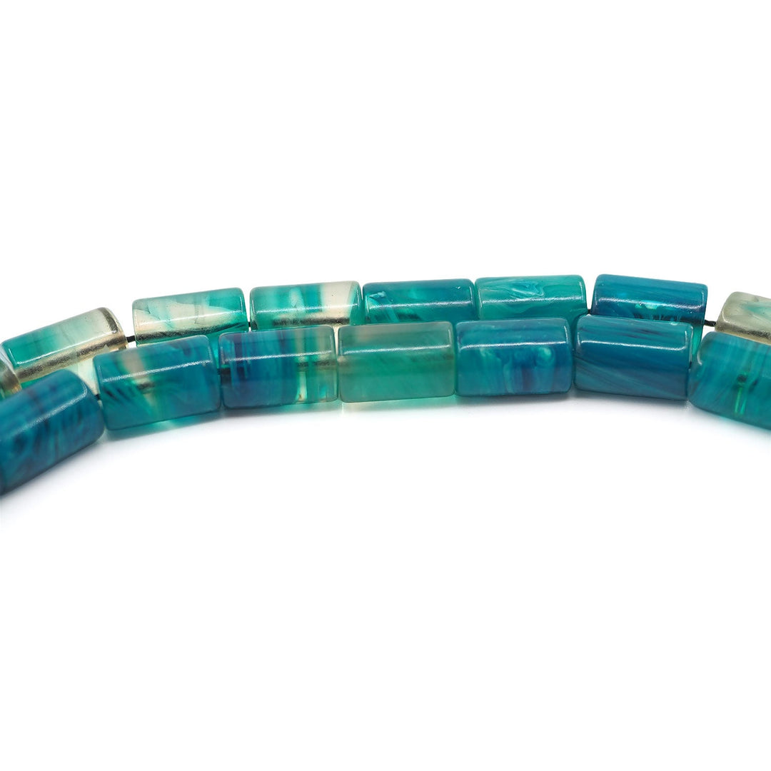 Cut-Style Pressed Amber Tasbeeh – WATD719