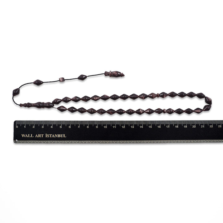 Iskender Style Pressed Amber Tasbeeh – WATD722