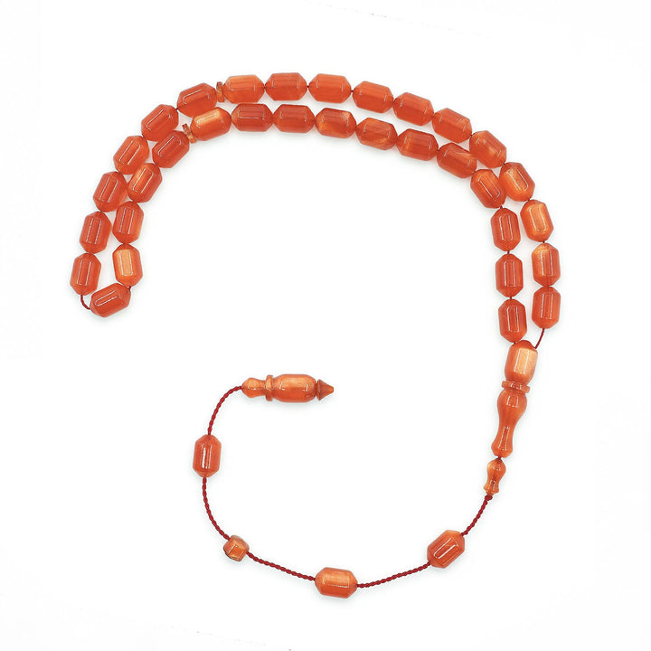 Iskender Style Pressed Amber Tasbeeh – WATD723
