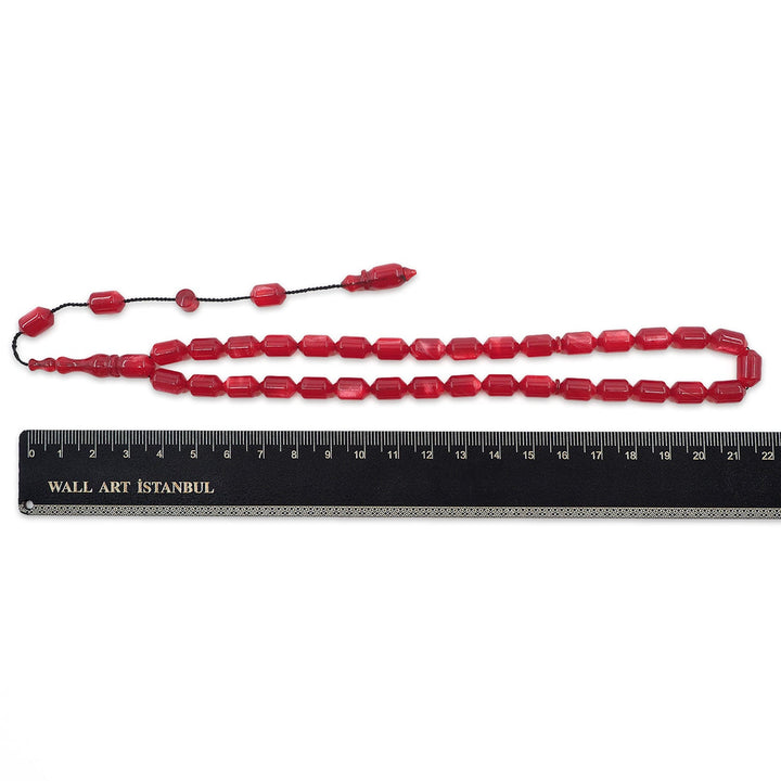 Iskender Style Pressed Amber Tasbeeh – WATD724