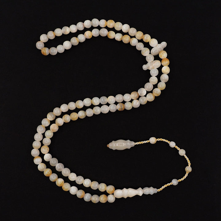 Special Ocean Mother-of-Pearl 99-Bead Tasbeeh - WATD769