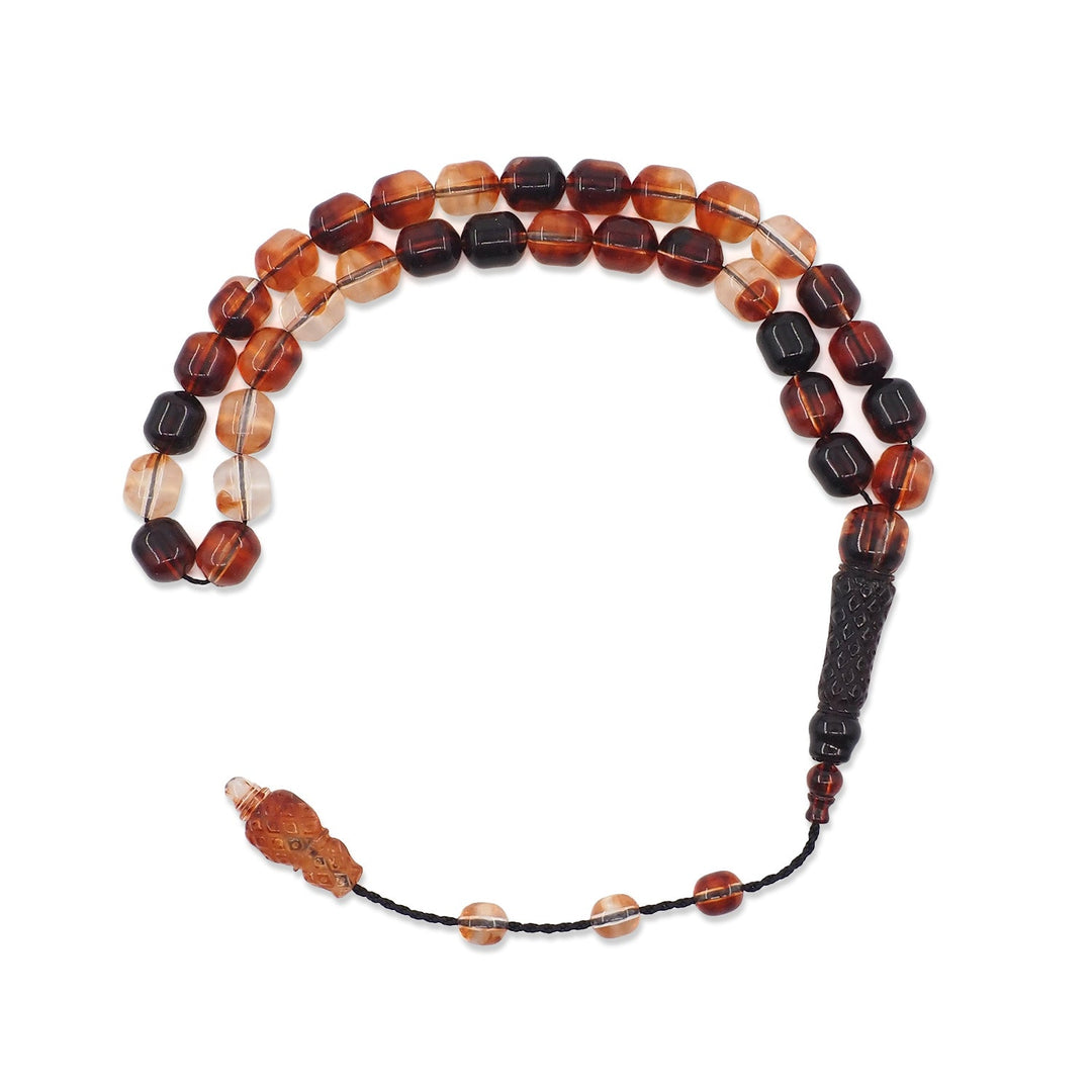 Synthetic Resin Tasbeeh with System-Cut Tassel - WATD776