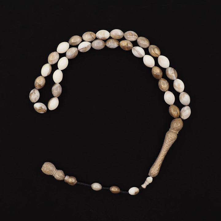 Synthetic Resin Tasbeeh with System-Cut Tassel - WATD778