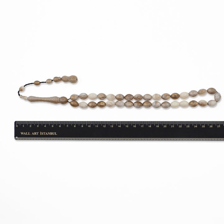 Synthetic Resin Tasbeeh with System-Cut Tassel - WATD778