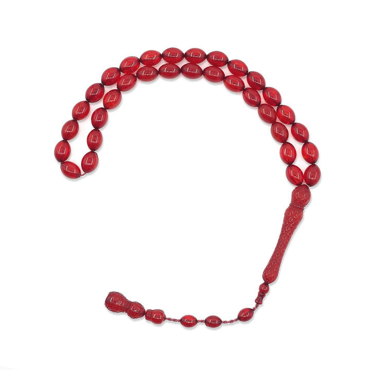 Synthetic Resin Tasbeeh with System-Cut Tassel - WATD780
