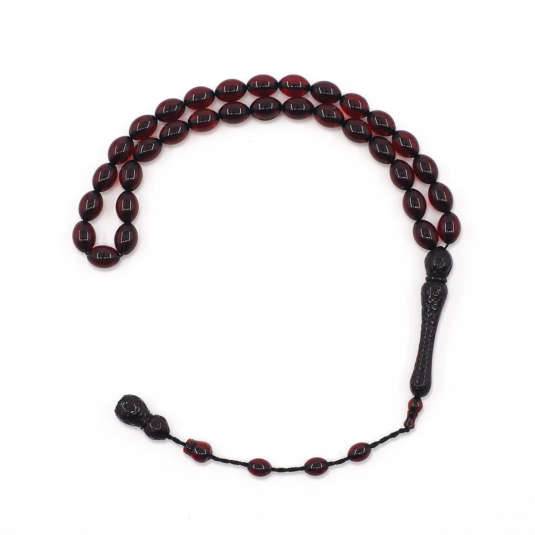 Synthetic Resin Tasbeeh with System-Cut Tassel - WATD781