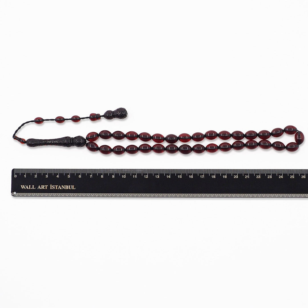 Synthetic Resin Tasbeeh with System-Cut Tassel - WATD781