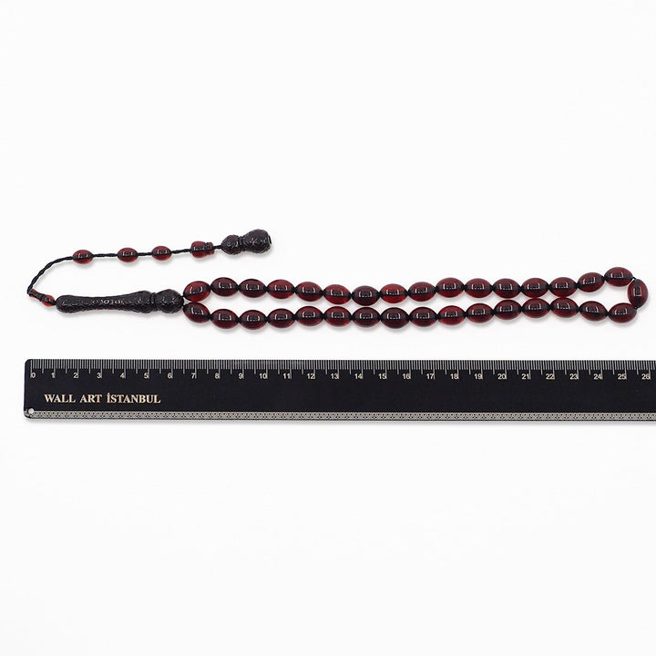 Synthetic Resin Tasbeeh with System-Cut Tassel - WATD781