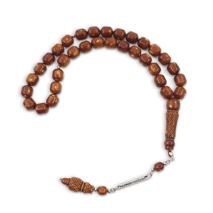 Synthetic Resin Tasbeeh with Tassel - WATD782