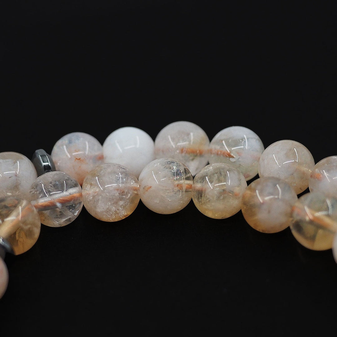 Natural Citrine Round-Cut Tasbeeh - WATD799