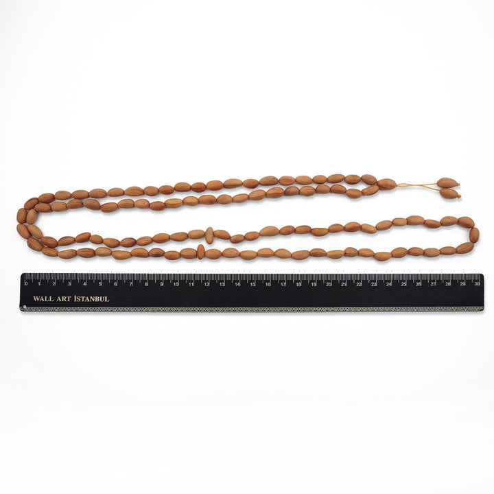99-Bead Olive Pit Tasbeeh - WATD804