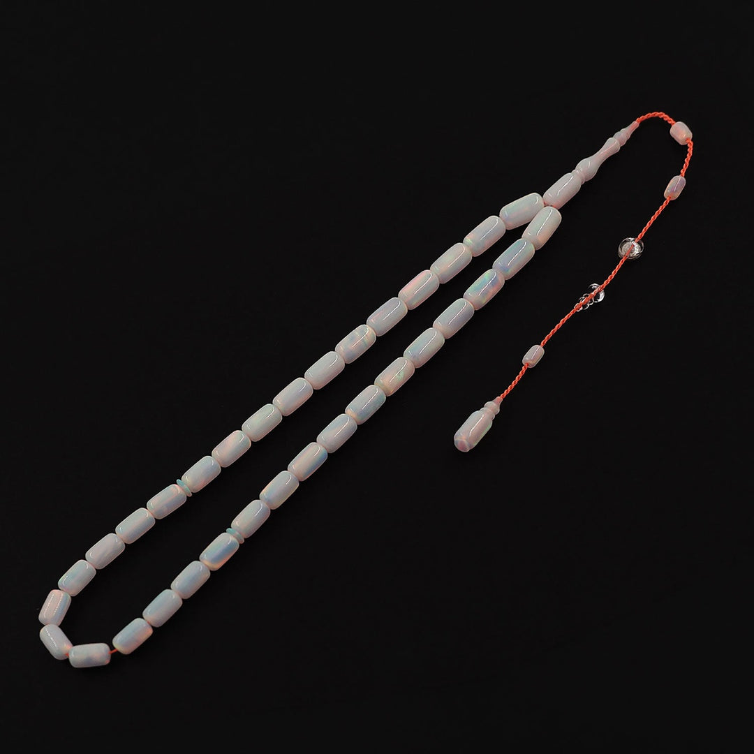 Masterfully Crafted Opal Capsule-Cut Tasbeeh - WATD818