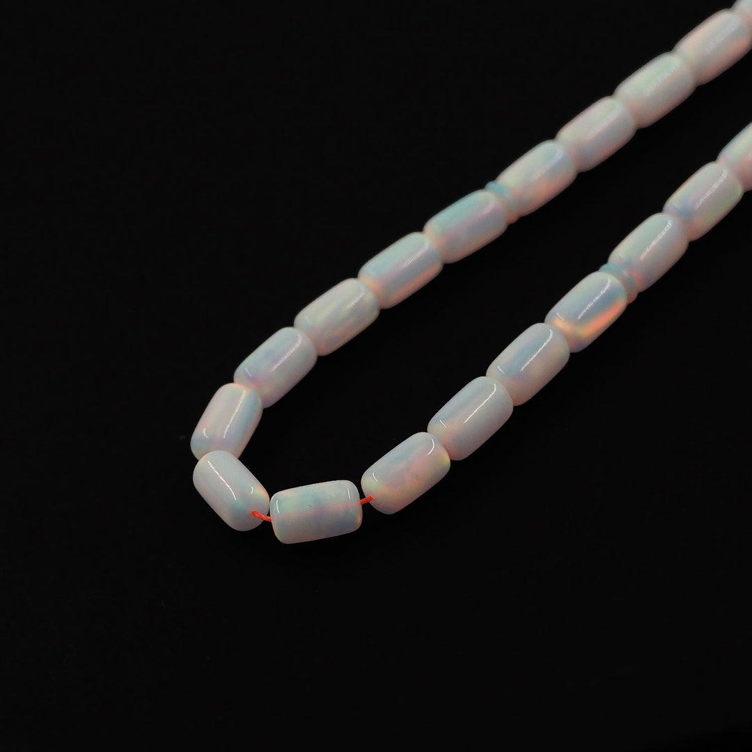 Masterfully Crafted Opal Capsule-Cut Tasbeeh - WATD818
