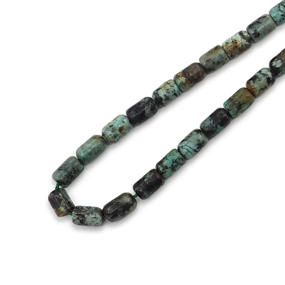 Natural Stone Capsule-Cut Tasbeeh - WATD872