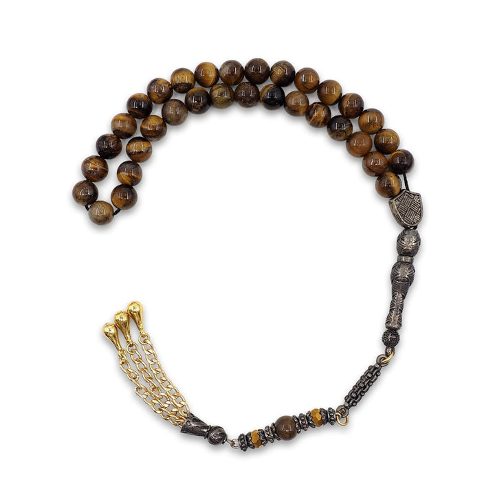 Natural Stone Round-Bead Tasbeeh - WATD903