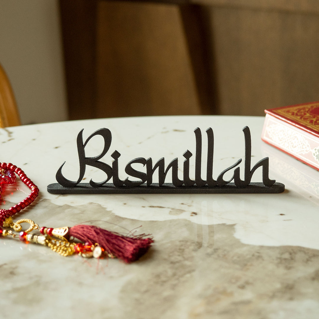 Bismillah and Alhamdulillah Set of 2 Metal Tabletop Decor, ramadan mubarak, ramadan decor set, eid mubarak gifts, muslim home decor, arabic calligraphy, golden ramadan set, islamic decorations, decorative crescent, moon and star decor, ramadan table decor, ramadan celebration, traditional eid decor, Metal Islamic Candle Holder, Ramadan Decoration for Home, Muslim Gift, Ramadan Decor, Ramadan Gifts, Muslim Home Table Decor, Eid Decoration, Eid, Ramadan, Ramadan Decoration