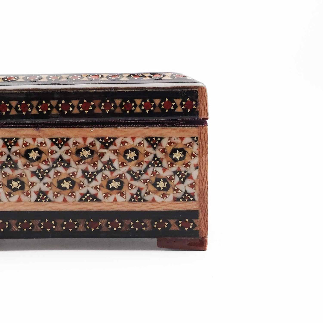 Handcrafted Hatem Inlaid Wooden Decorative Box - WAAH321