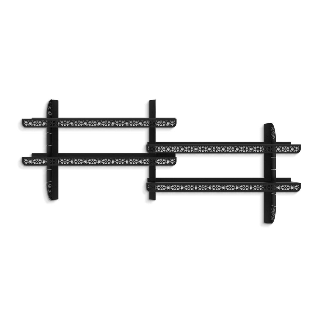 Kadem Adjustable Metal Islamic Wall Shelf - WAMH199