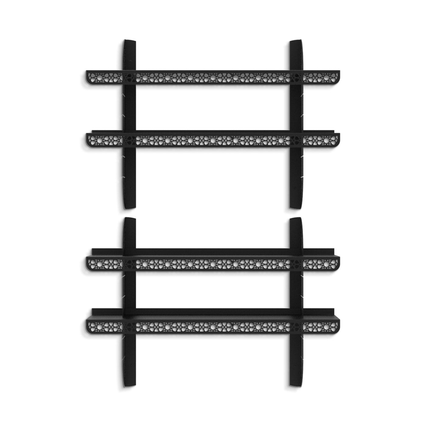 Kadem Adjustable Metal Islamic Wall Shelf - WAMH199