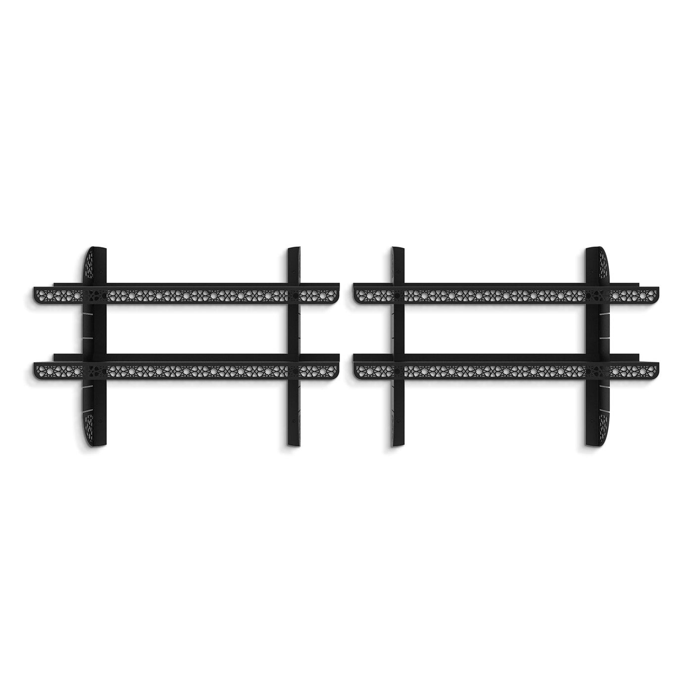 Kadem Adjustable Metal Islamic Wall Shelf - WAMH199