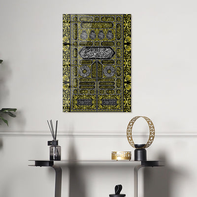 Kiswah Glass Islamic Wall Art - WTC015