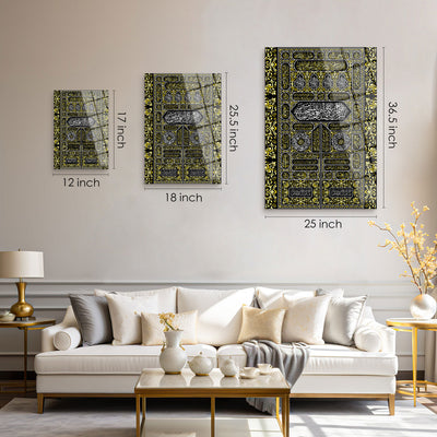 Kiswah Glass Islamic Wall Art - WTC015