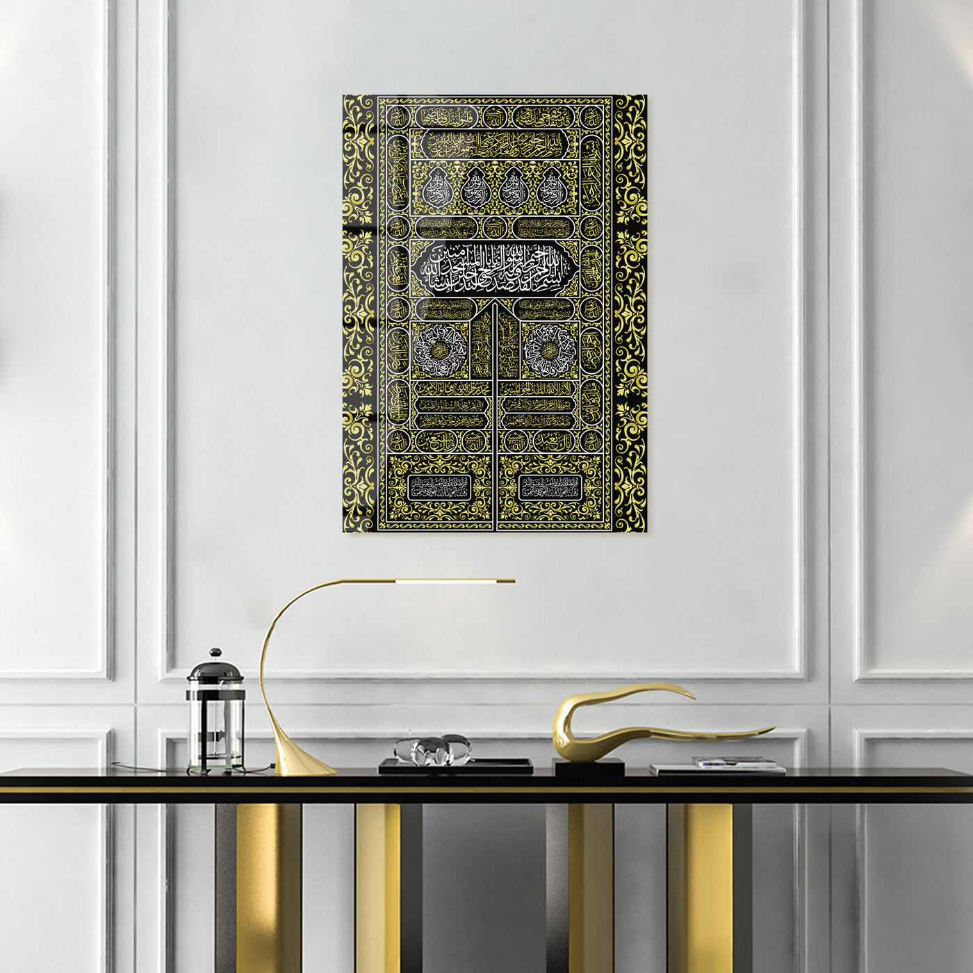 Kiswah Glass Islamic Wall Art - WTC015