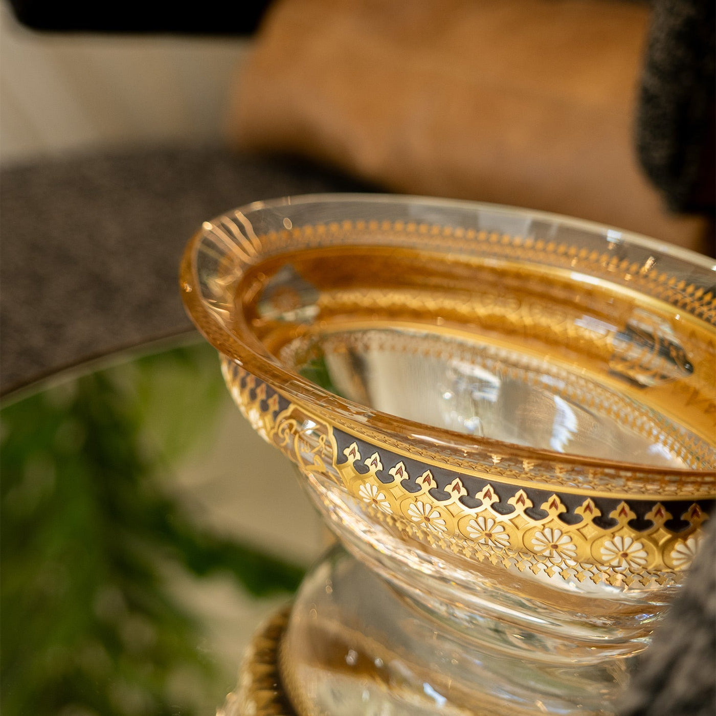 Kösem Gondola Decorative Glass Bowl - WAMC003