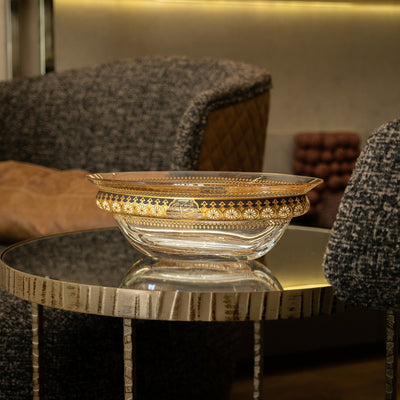 Kösem Gondola Decorative Glass Bowl - WAMC003
