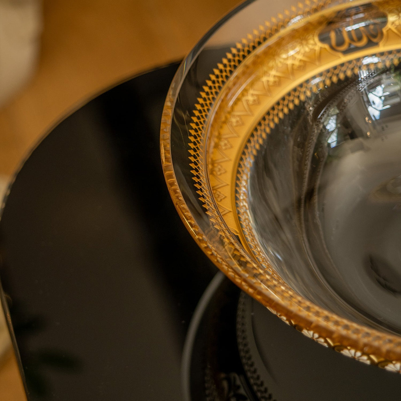 Kösem Small Decorative Glass Bowl - WAMC002