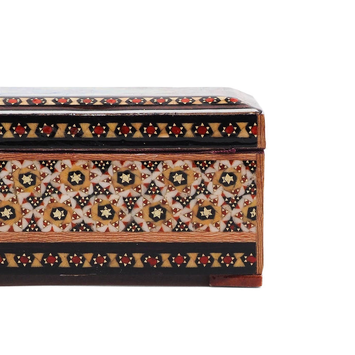 Handcrafted Hatem Inlaid Wooden Decorative Box - WAAH364
