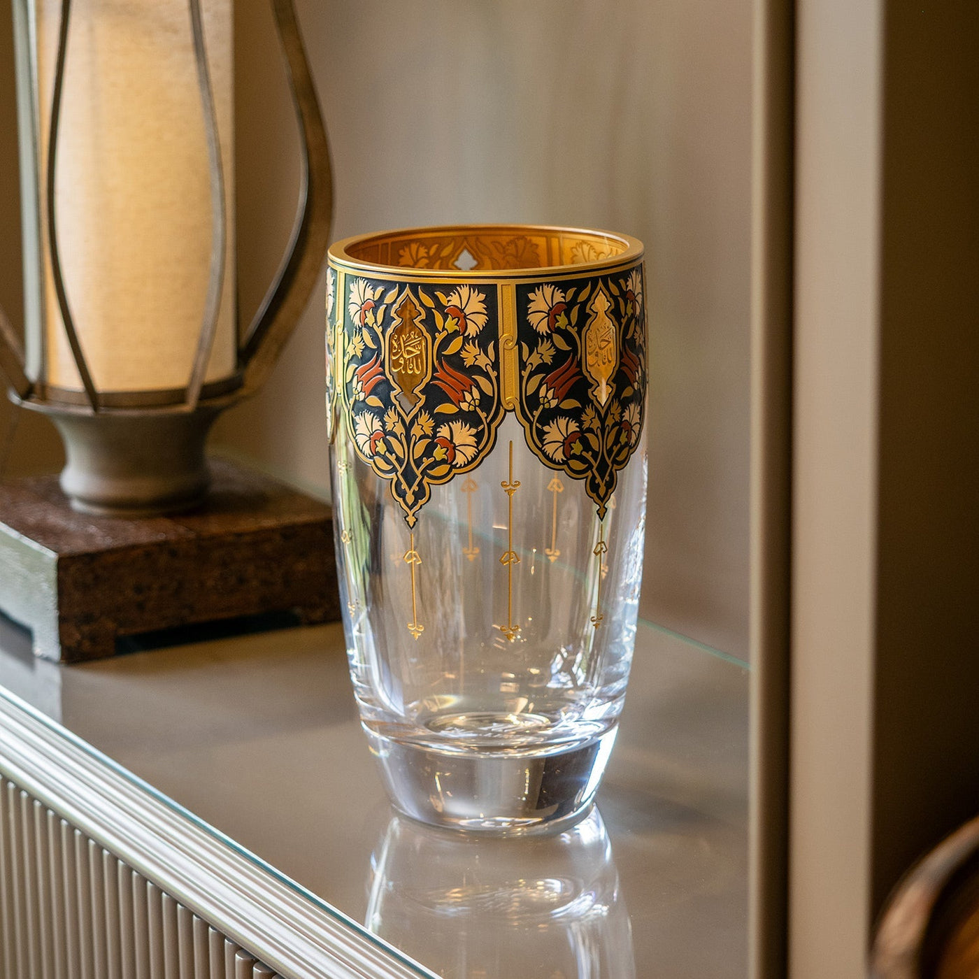 Mürüvvet Decorative Glass Vase - WAMC009