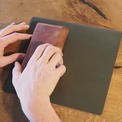 Leather Wallet Case - WAD002