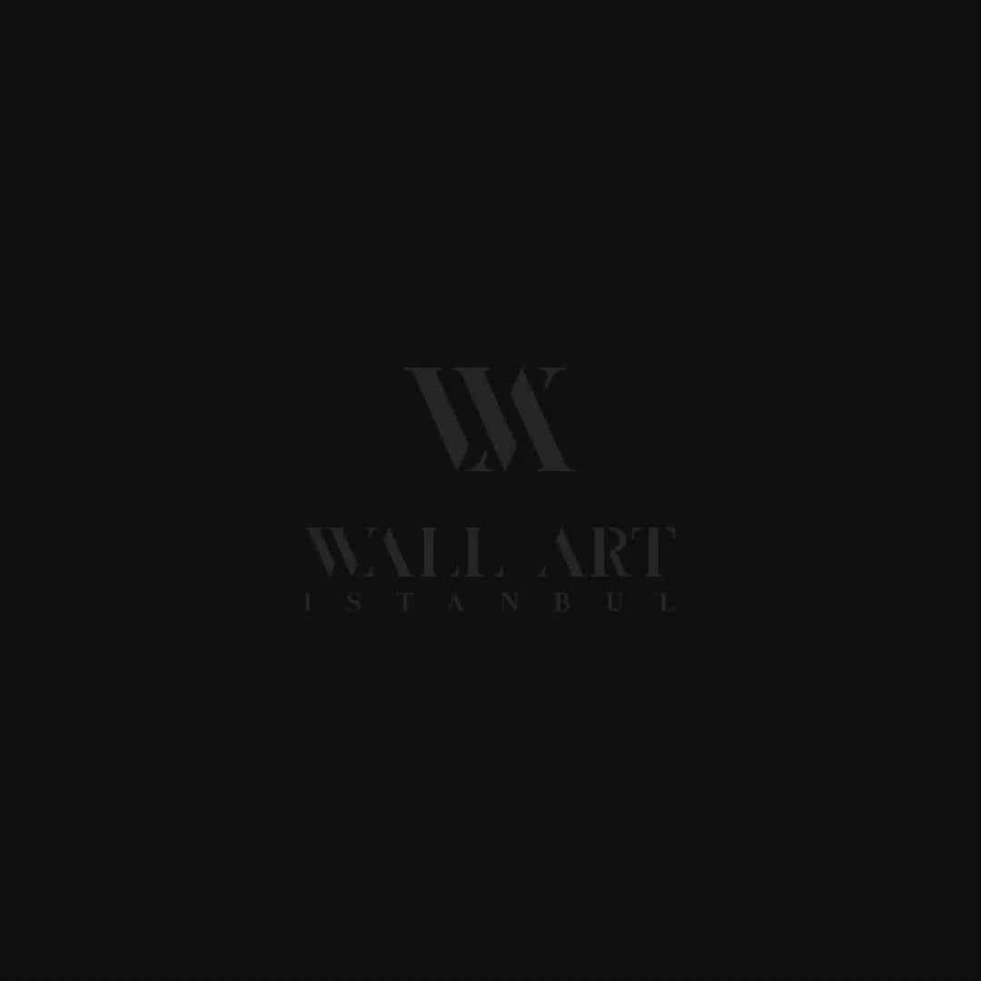 Kaaba Shareef Glass Islamic Wall Art - WTC011